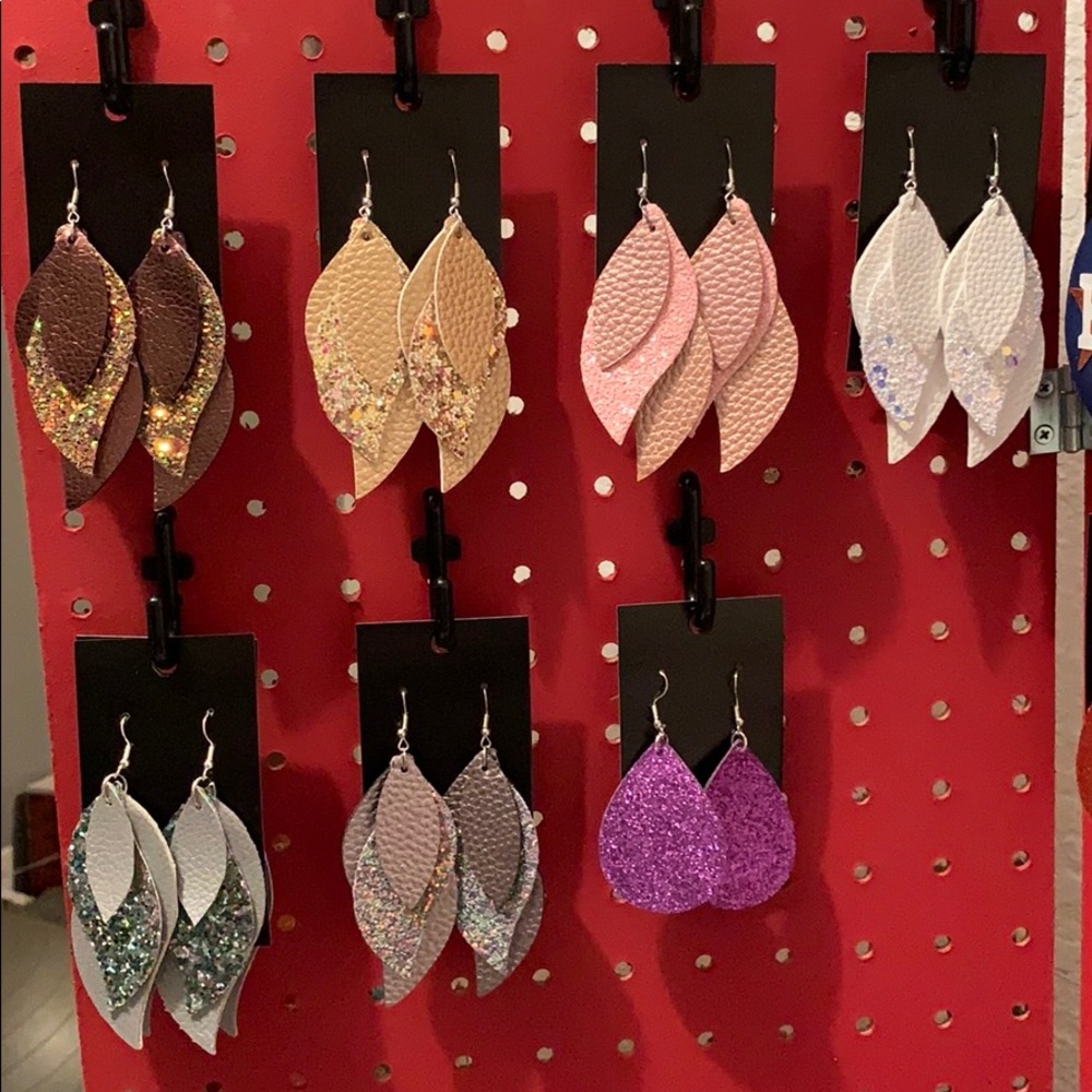 Home made earrings.